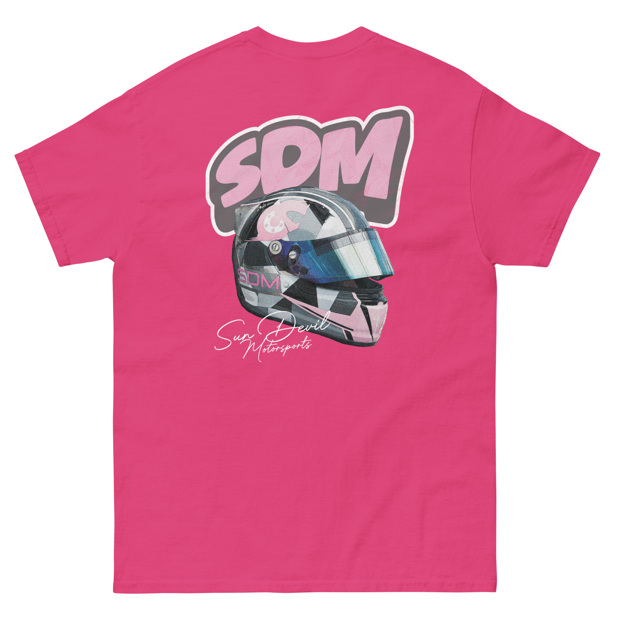 Helmet Tee Pink - Image 4