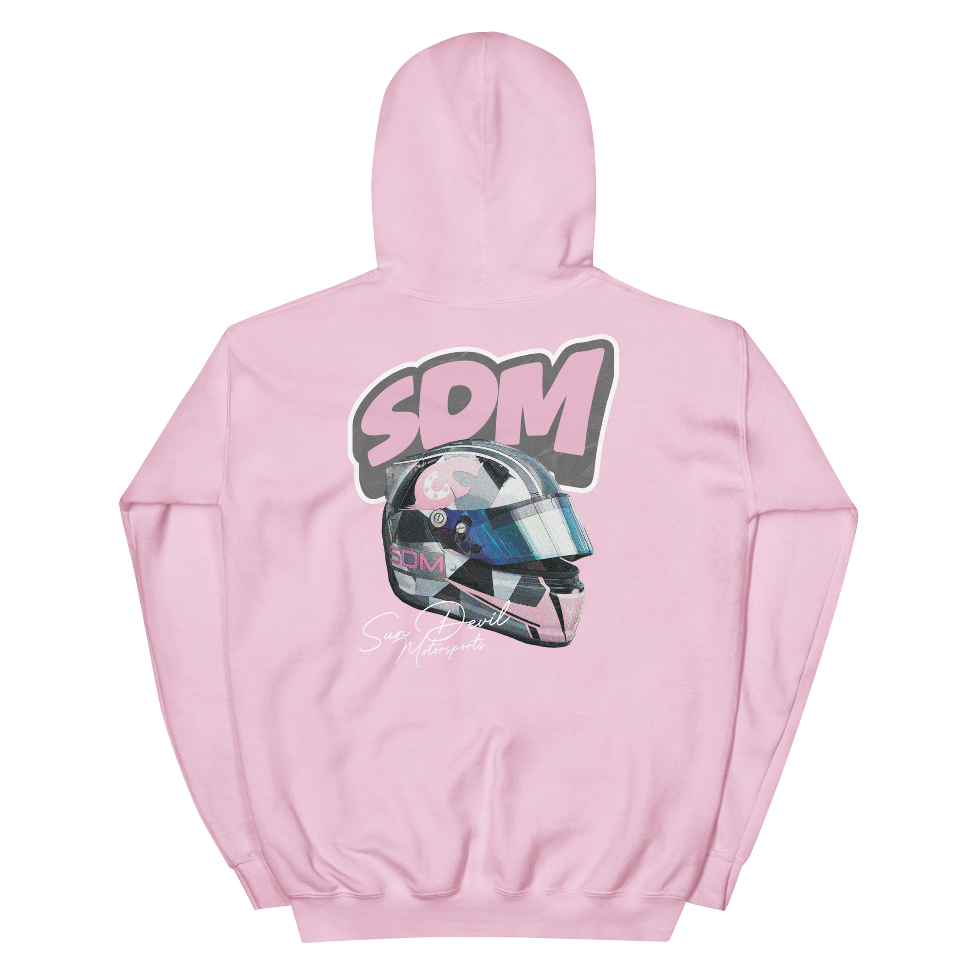 Pink Helmet Hoodie